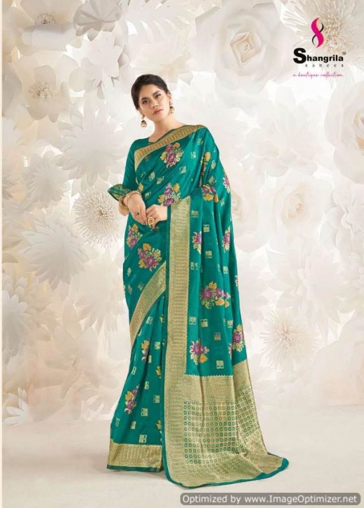 Shangrila presents  Labdhi  Silk Designer Saree Collection