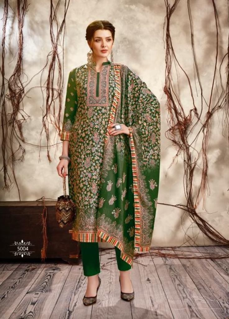 Shivang Kaafila Pure Velvet Pashmina Dress Material Catalog 