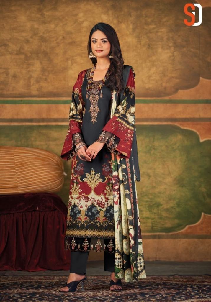 Shraddha Amira Cambric Cotton Pakistani Salwar Kameez