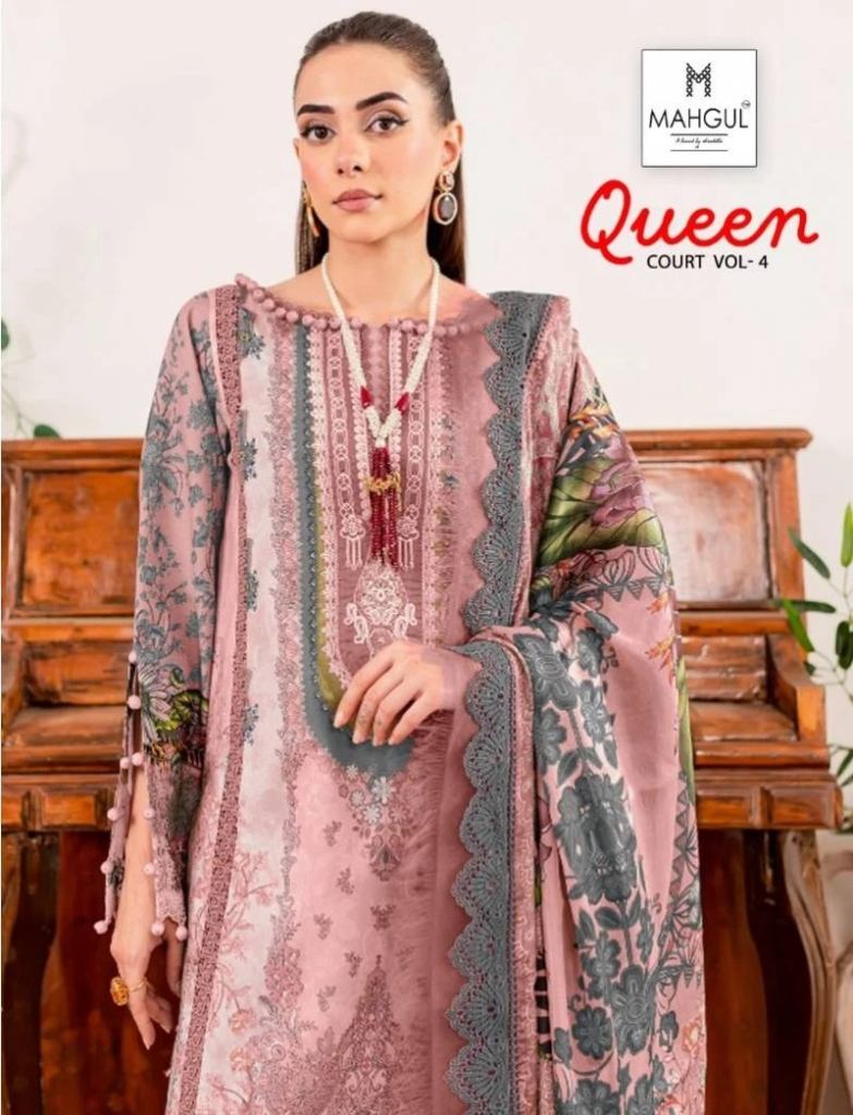 Shraddha Nx Mahgul Queen Court Vol 4 Pakistani Suit