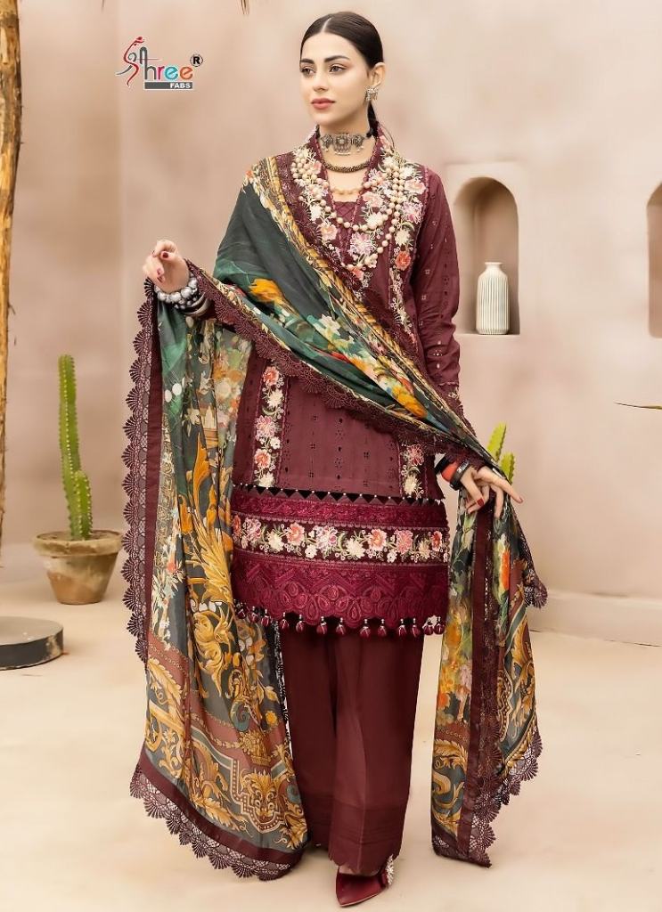 Shree Adan Libaas Schiffli Collection Vol 9 Exclusive Pakistani Suits