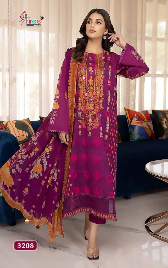 Shree Ayesha Zara Premium Collection 8 Exclusive Pure Cotton Pakistani Suits