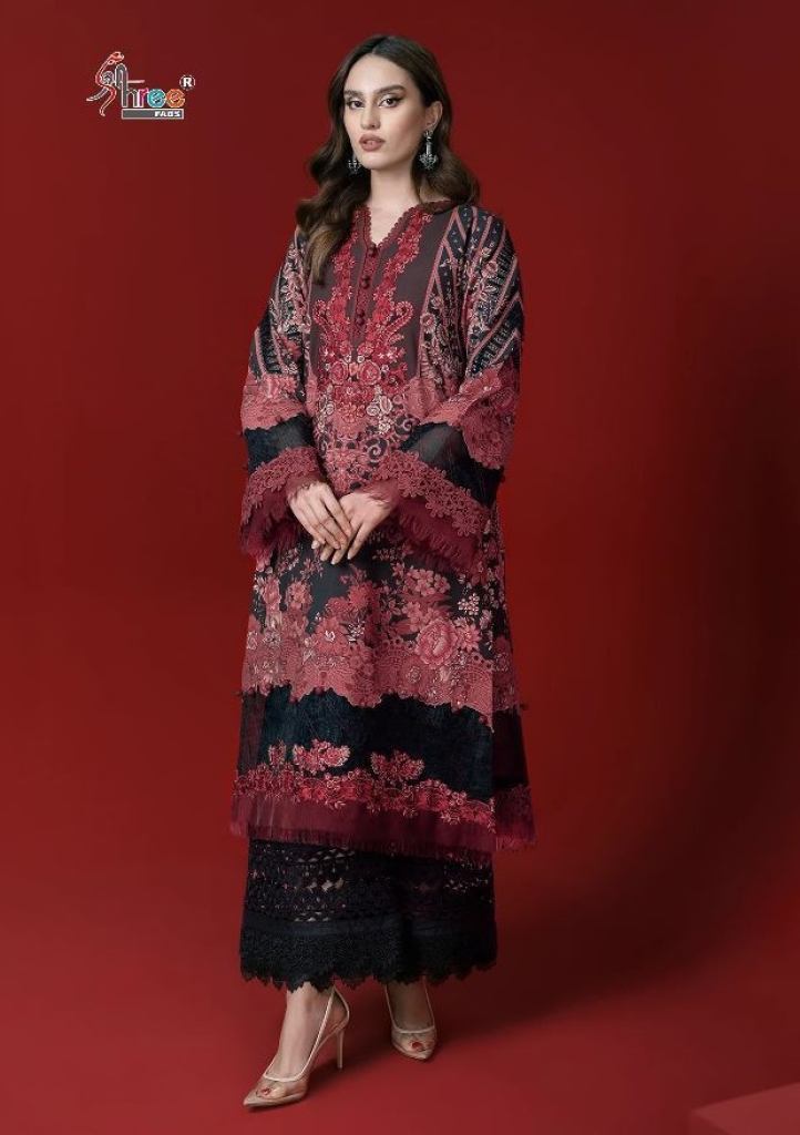 Shree Ayesha Zara  Premium collection vol 6 Mini Nx  cotton print Pakistani suits