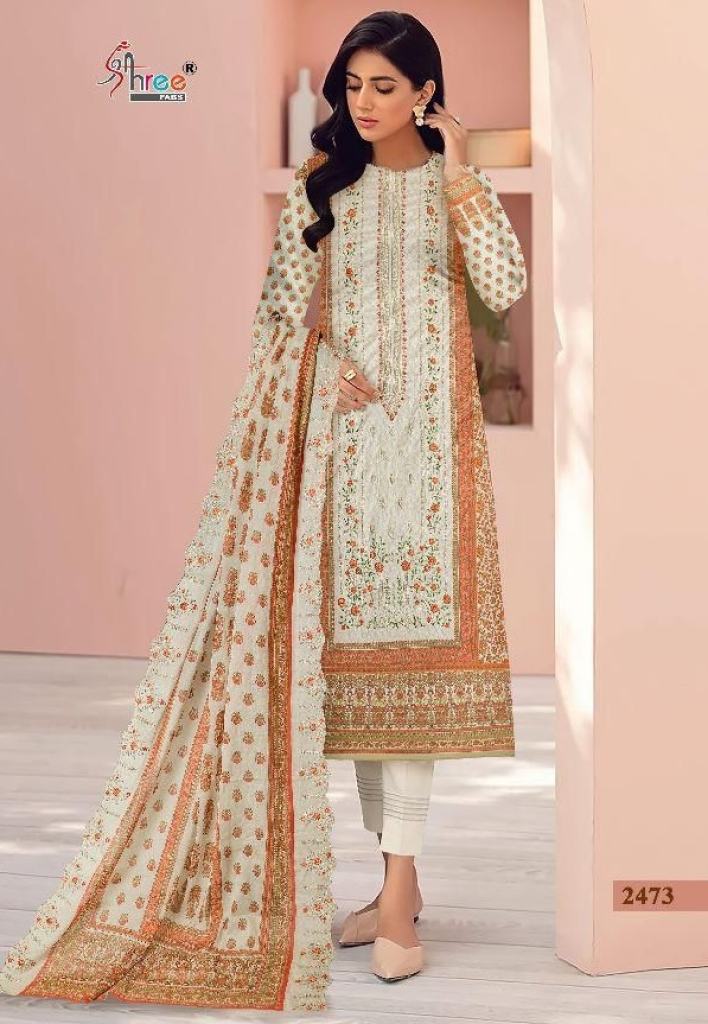 Shree Bin Saeed Lawn Collection Pakistani Salwar Suits