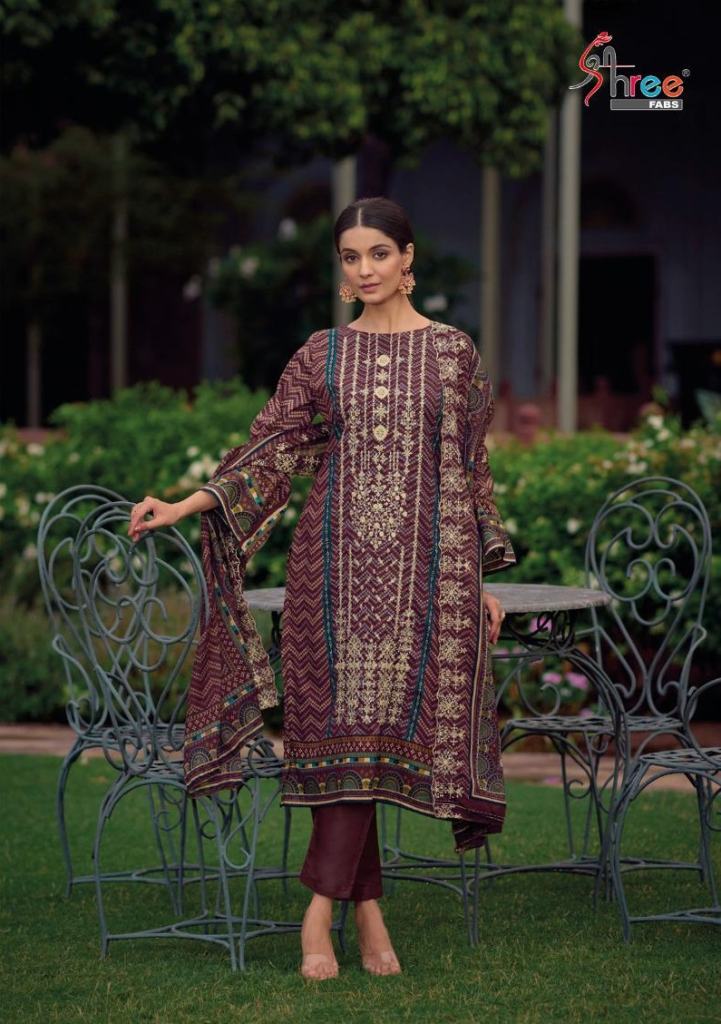 Shree Bin Saeed Lawn Collection Vol 6 Lawn Cotton Salwar Suits collection