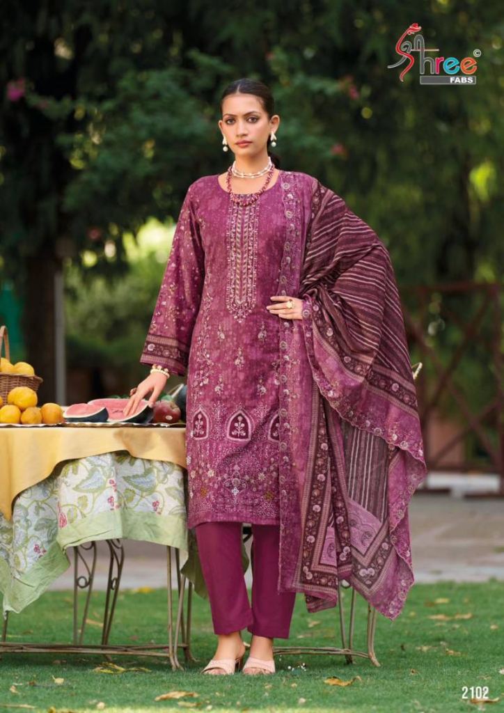 Shree Bin Saeed Lawn Collection Vol 21 Pakistani Suits