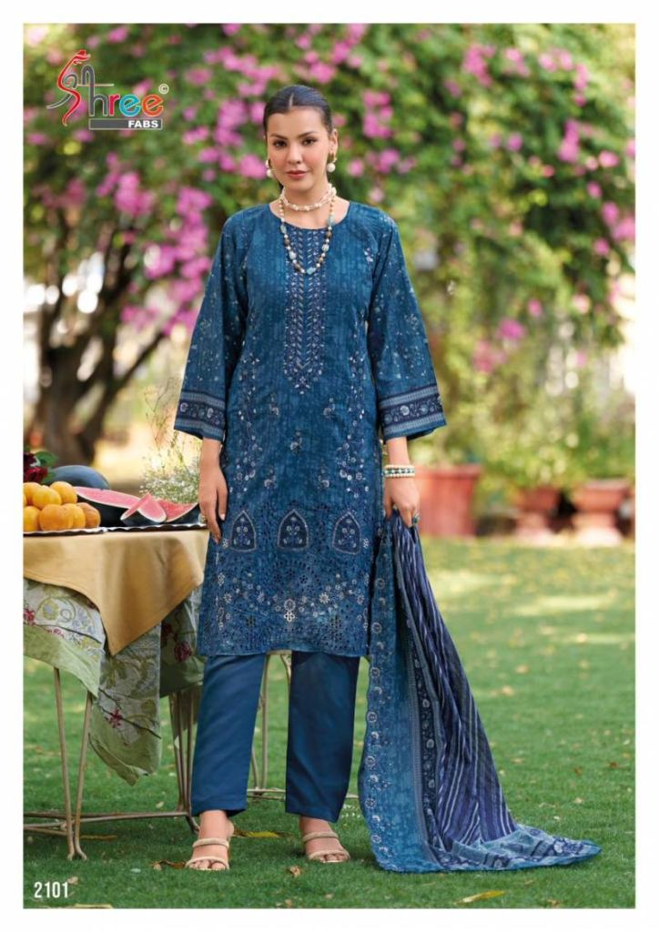 Shree Bin Saeed Lawn Collection Vol 21 Readymade pakistani suits