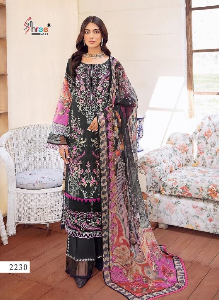Shree Chevron Luxury Lawn Collection  vol 6  Lawn printed embroidery Pakistani Salwar Suits