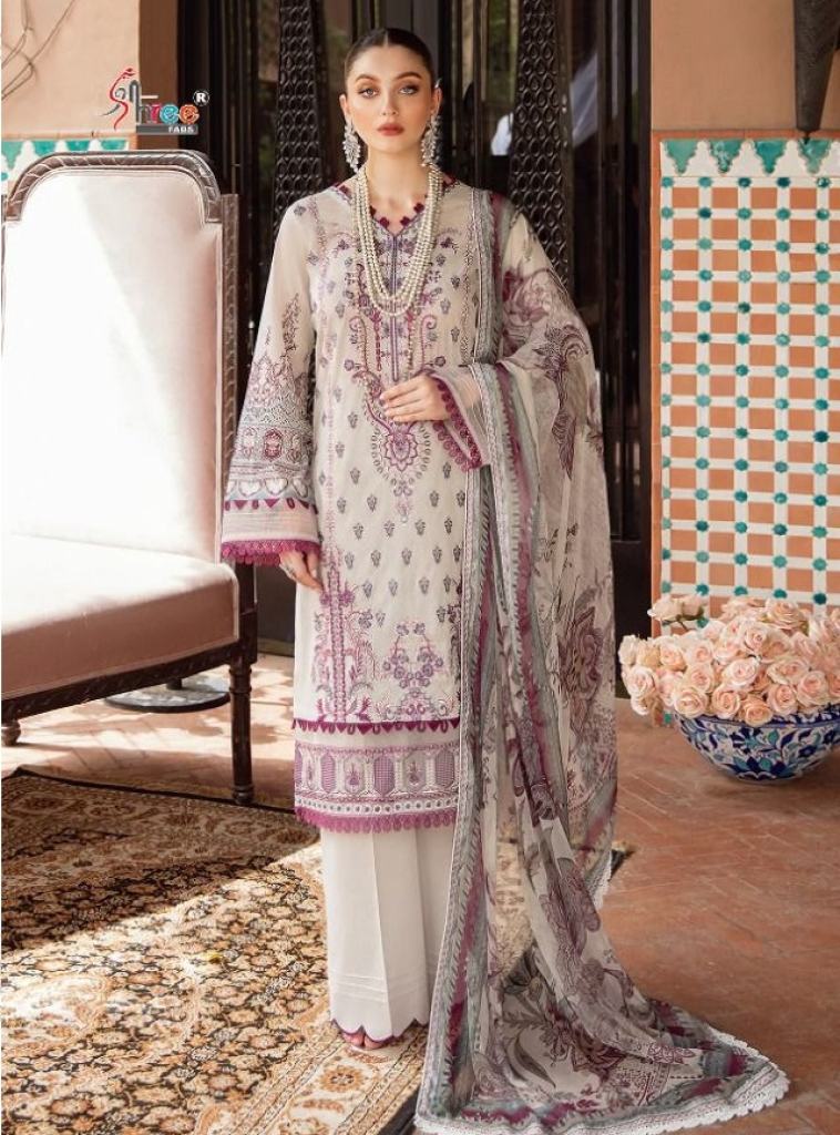Shree Chevron Luxury Lawn Collection vol 8 Cotton printed  Pakistani Salwar Suits