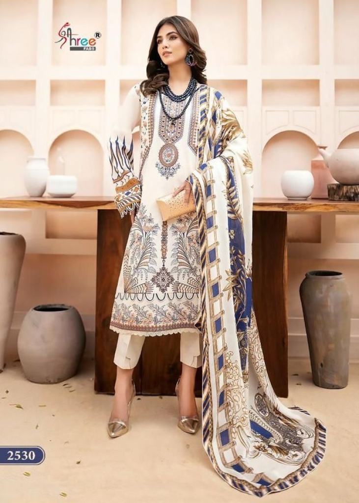 Shree Chevron Luxury Lawn Collection Vol 13 Designer Pakistani Suit
