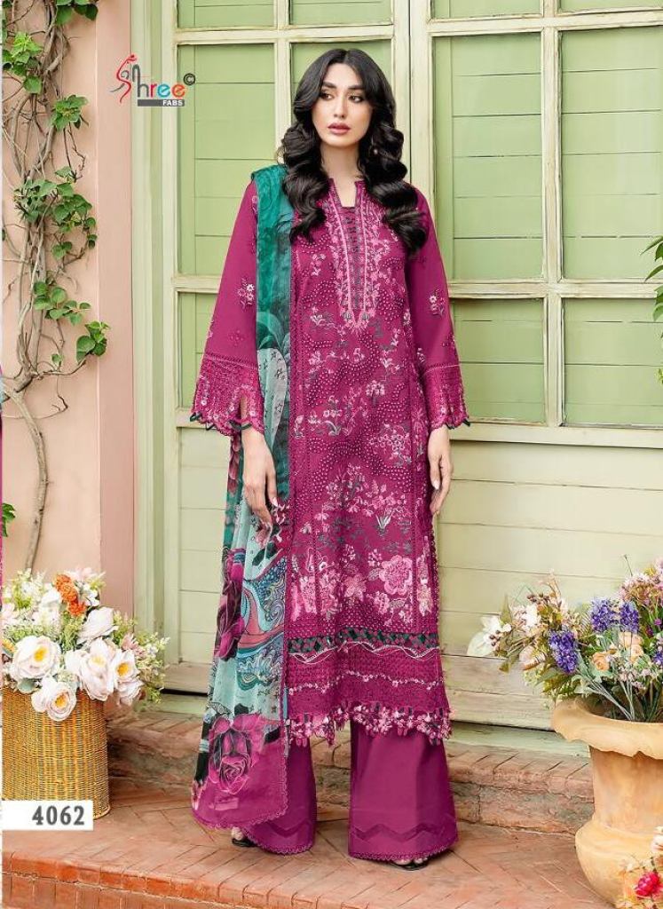 Shree Elaf Exclusive Vol 1 Chiffon Dupatta Salwar Kameez