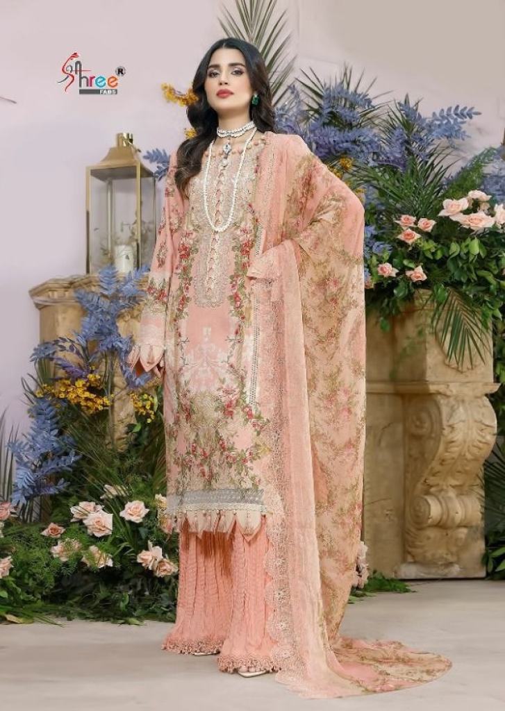 Shree Firdous Premium collection vol 3  Nx cotton Embroidery  Pakistani suits 
