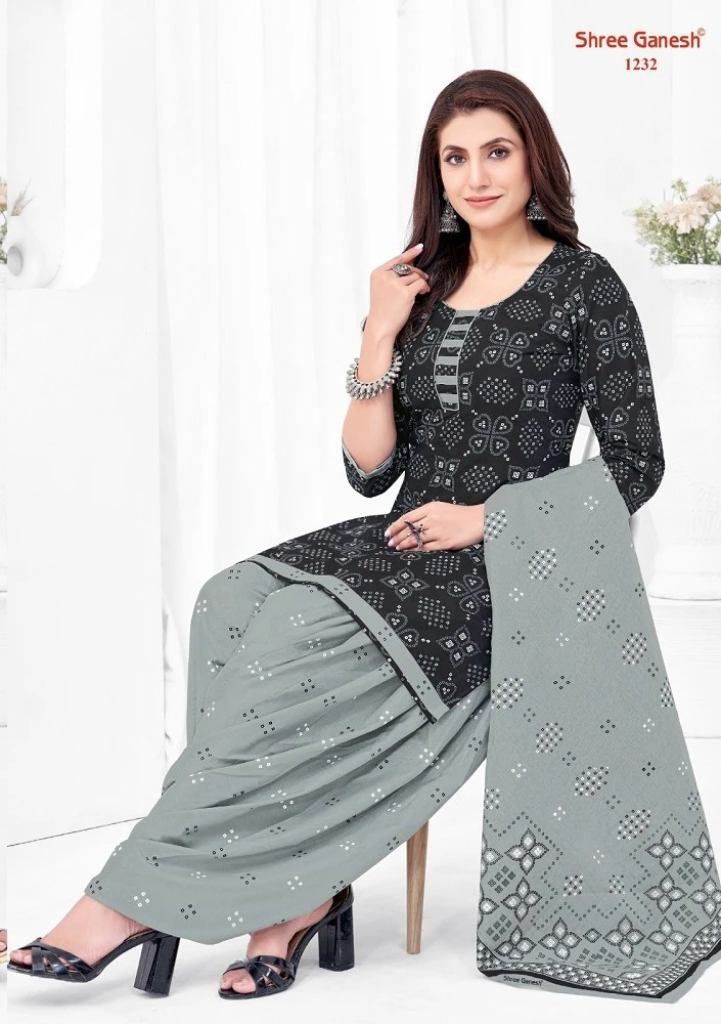 Shree Ganesh Bandhni Vol 2 Patiyala Special Dress Material