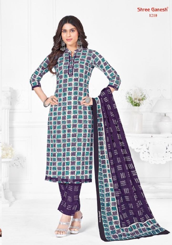 Shree Ganesh Batik Vol 2 Daily Wear Cotton Printed  Dress Material Collection