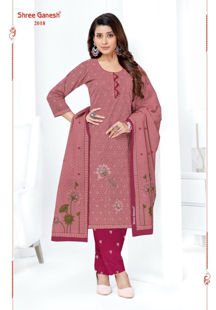 Sree ganesh best sale churidar materials