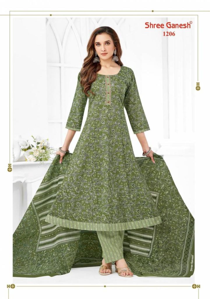 Shree Ganesh Zaanat Vol 2 Kurti Pant With Dupatta