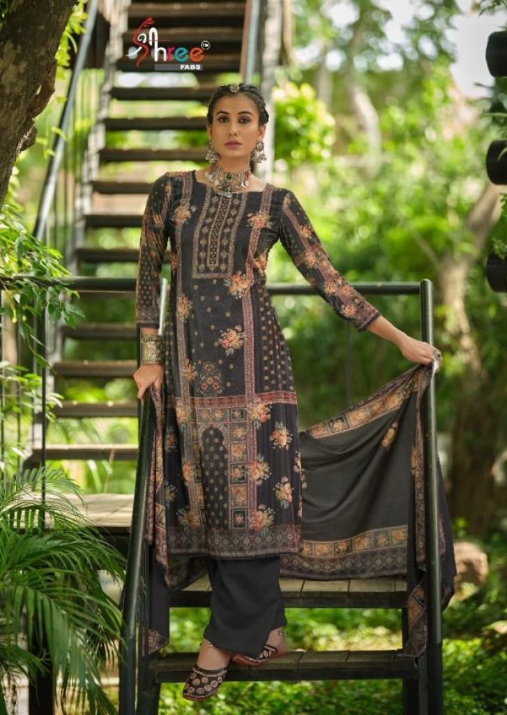 Shree Kashmira Velvet Festive Wear Salwar Kameez Collection
