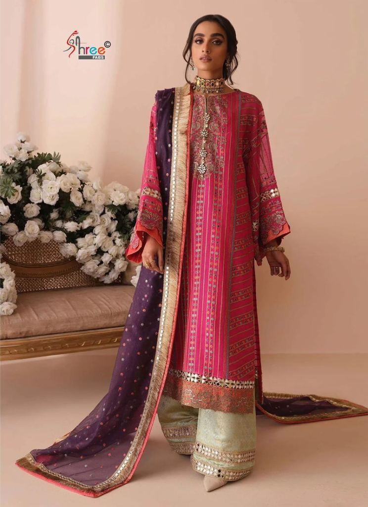 Shree Mariya B Lawn Festival Vol 7 Salwar Suit