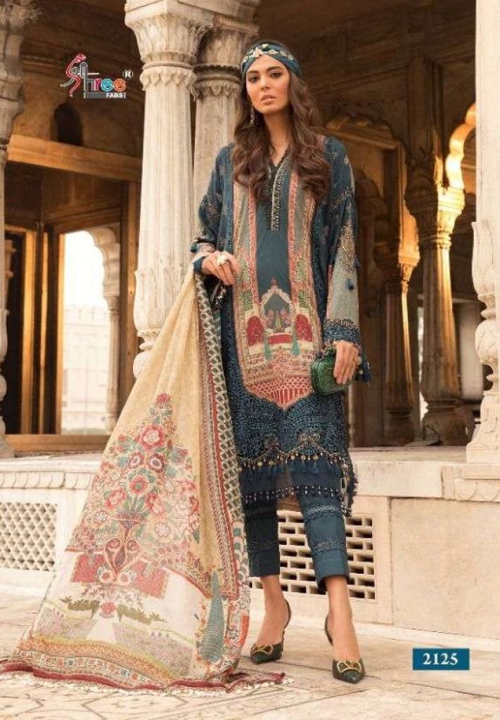Shree Mariya B Lawn Spring 2022 Vol 2 Catalog Party Wear Cotton Embroidery Pakistani Salwar Suits