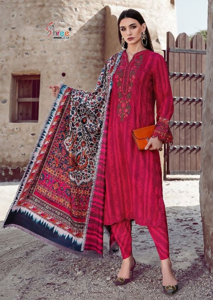 Shree Mariya B M Print  vol 14 Cotton Pakistani Salwar suits Collection