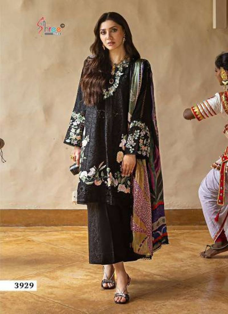 Shree Mushq Premium Lawn Collection 25 Pakistani Suit