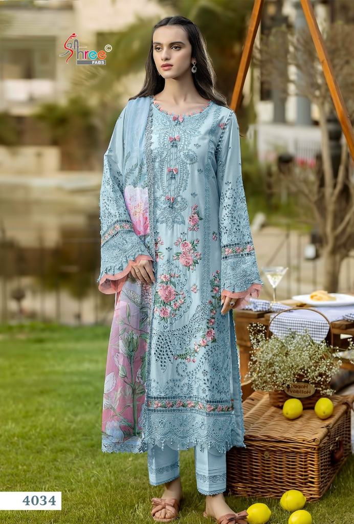 Shree Ombre Premium Vol 6 Cotton Dupatta Pakistani Suits