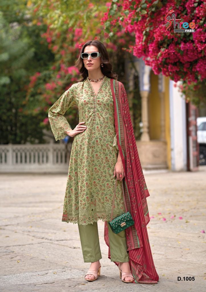 Shree Sada Bahar Chiffon Dupatta Pakistani Suits