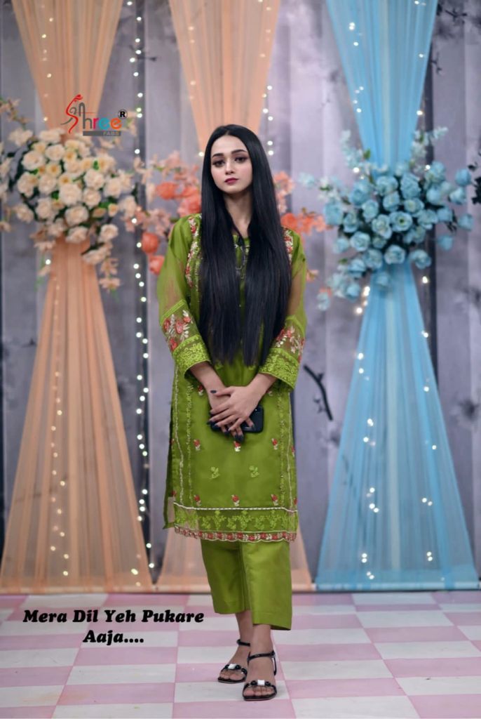 Shree The Famous Outfit Of Ayesha Pakistani Suits Collection