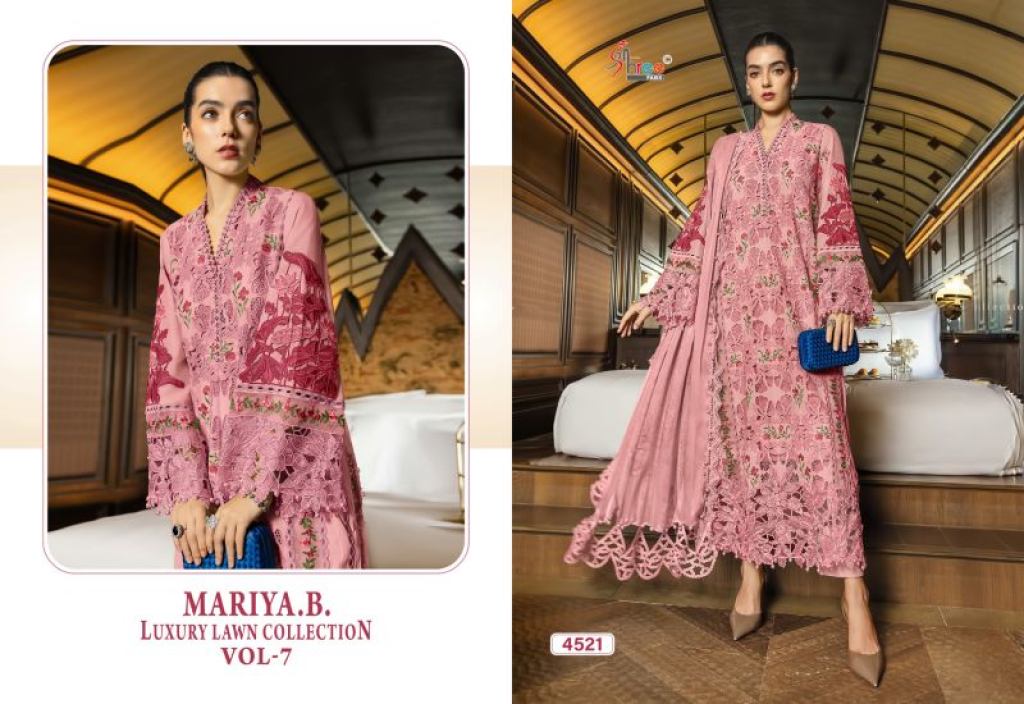 Shree Zareen Luxury Lawn Collection Vol 7  Elegance Salwar Suit