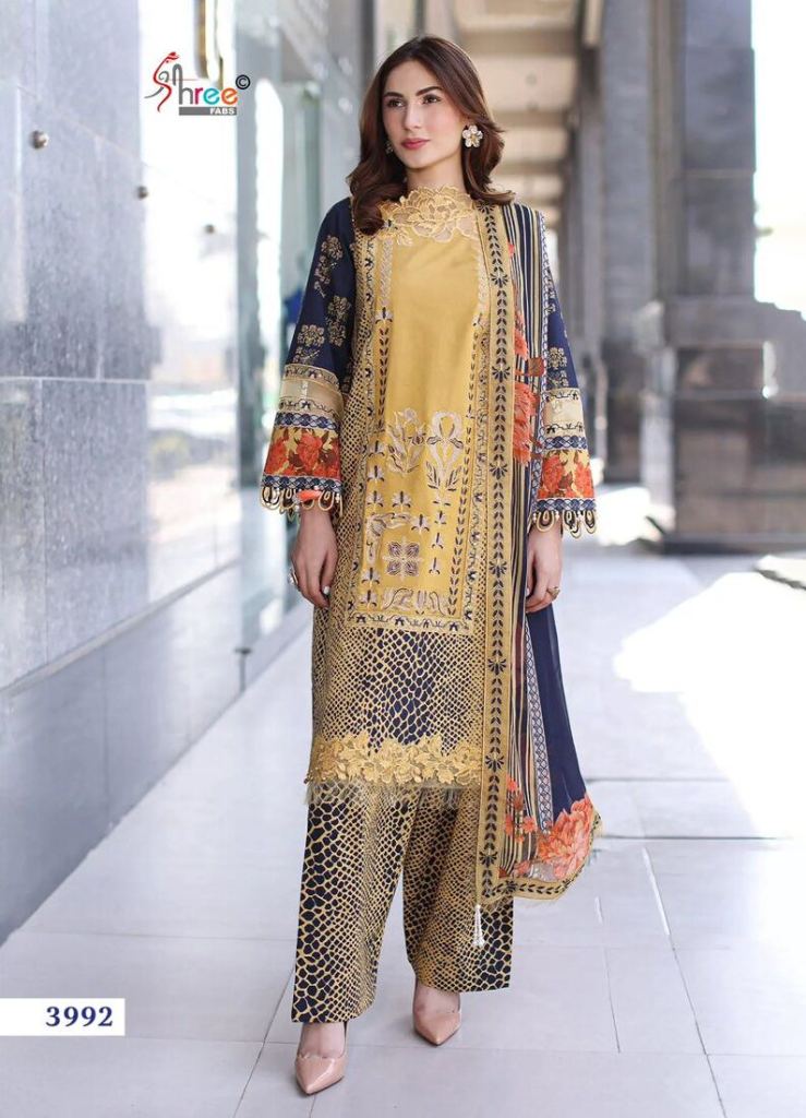 Shree Zarqash Cotton Dupatta Print Pakistani suits