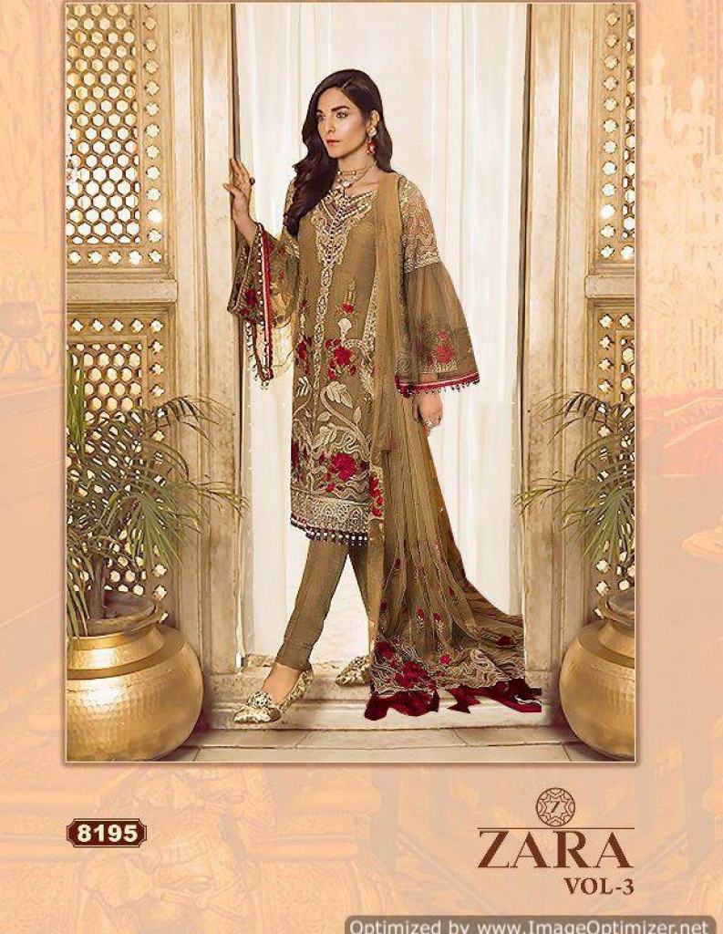 Shree Zara pakistani suit catalogue