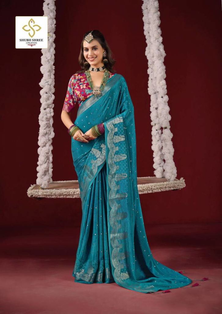 Shubh Shree Tarang Wedding Wear Saree