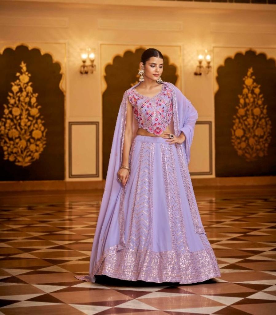 Shubhkala Bridesmaid Vol 22 Georgette Embroidered  Lehenga Collection Buy Latest Designer Lehenga Choli 