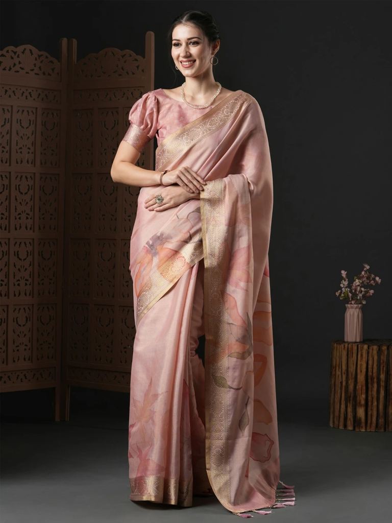 Silk Bahula Printed Kanjeevaram Silk Sarees