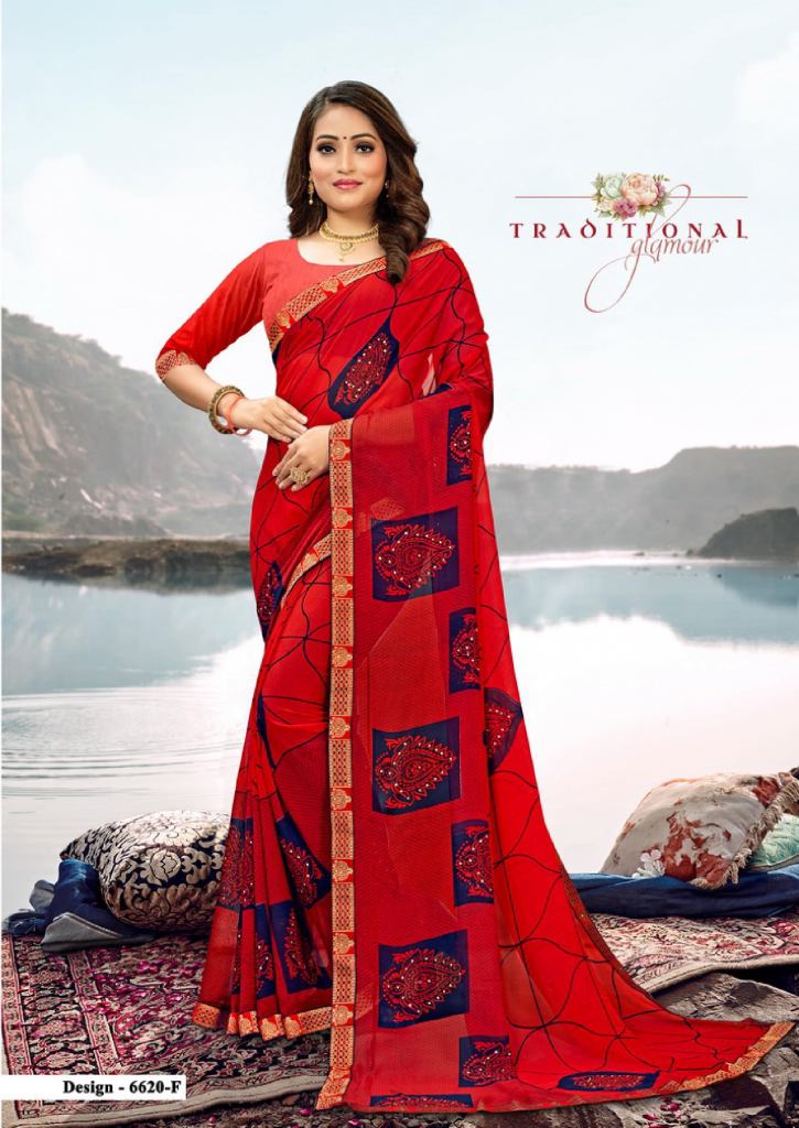 Sitka presents Leena Regular Wear Printed Sarees Collection