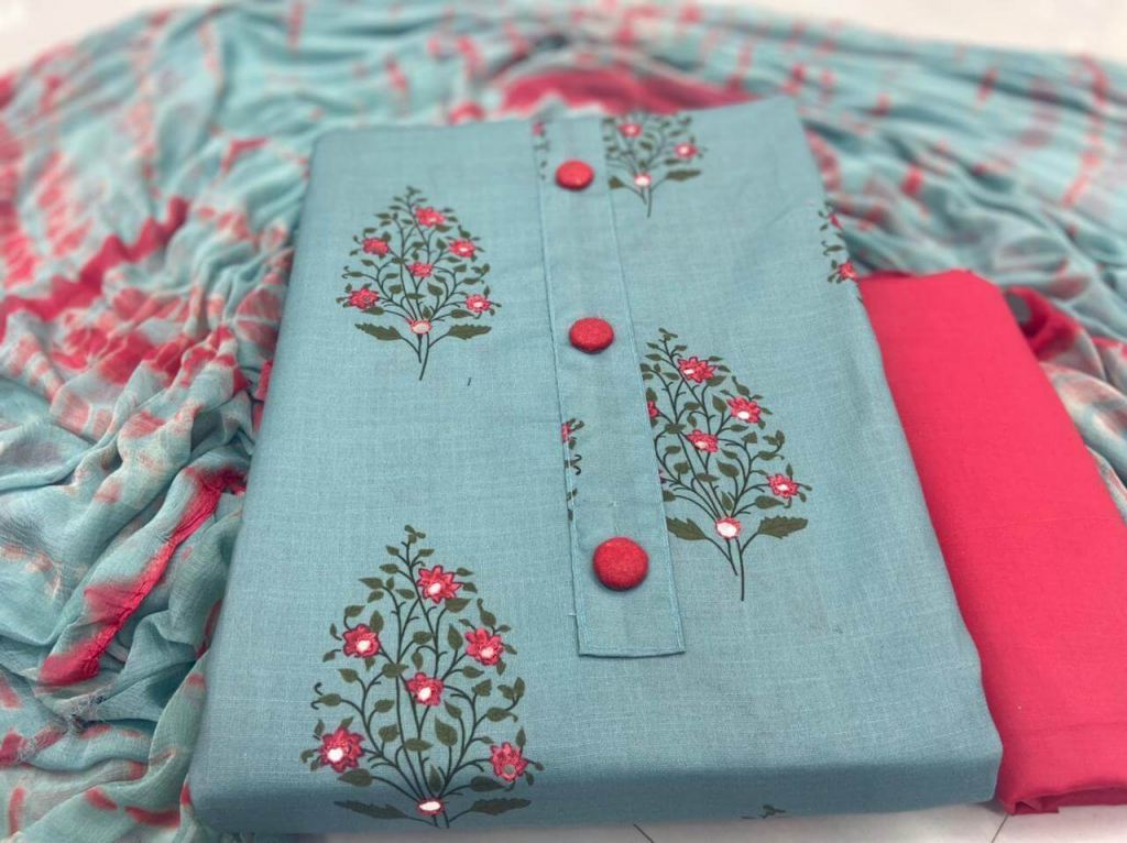 Fc  Slub Cotton 8 Designer Dress Material Collection