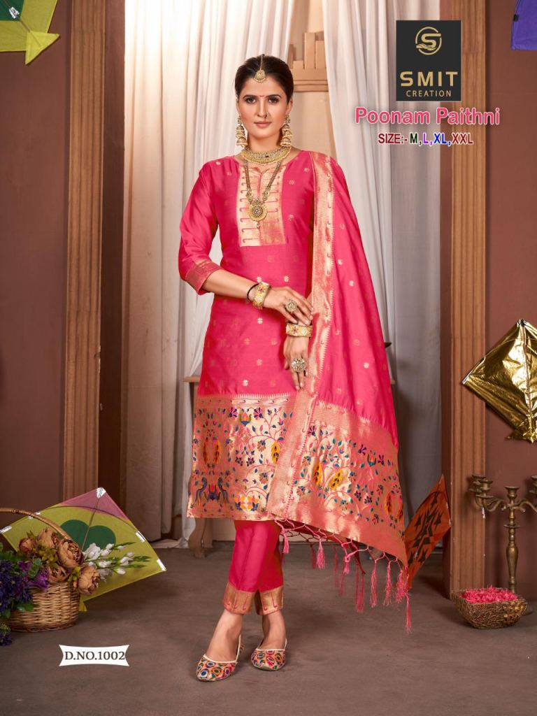 Smit Poonam Paithni Festive Wear Ready Made Collection