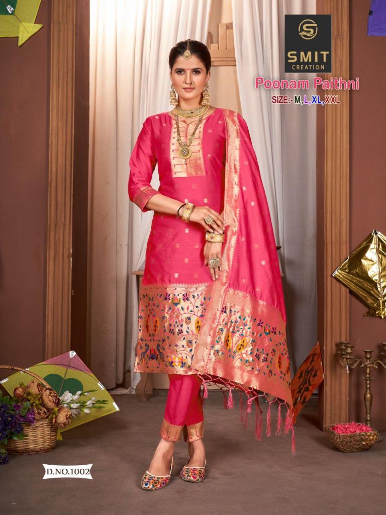 Smit Poonam Paithni Festive Wear Ready Made Collection