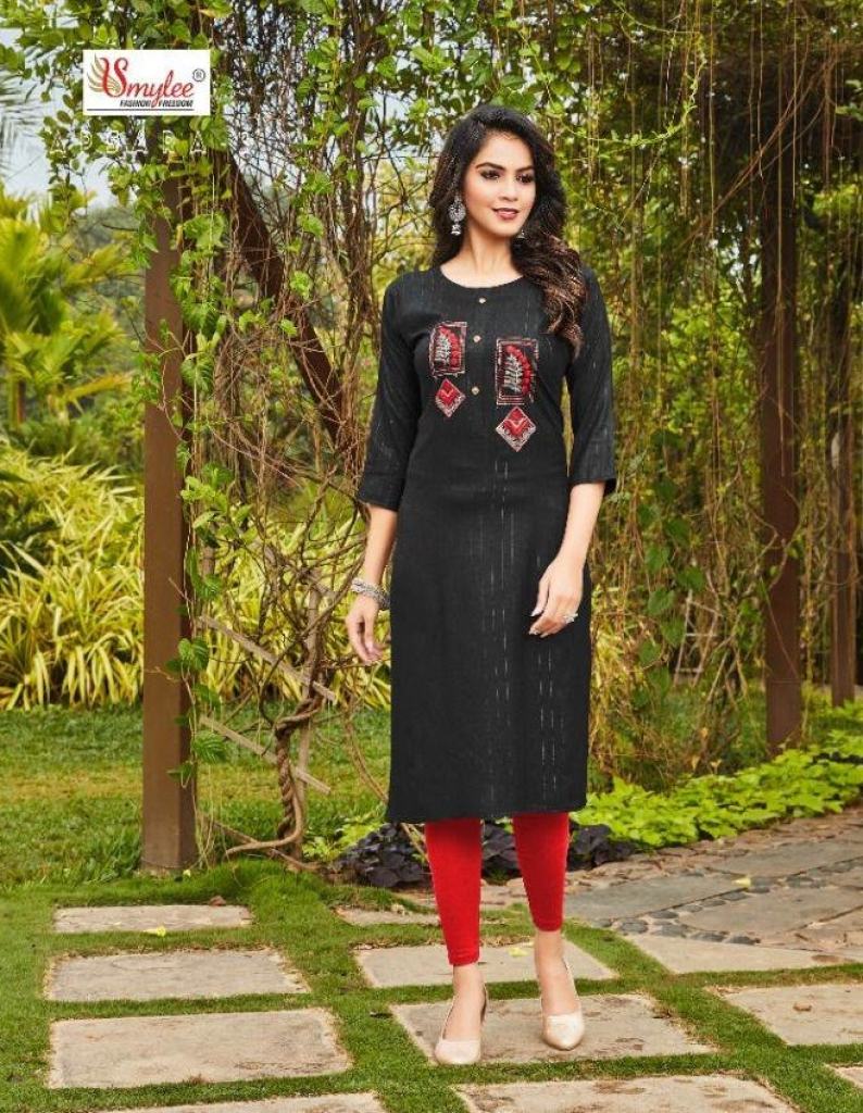 Smylee Apsara Vol 3 Heavy Rayon Designer Kurtis Catalog