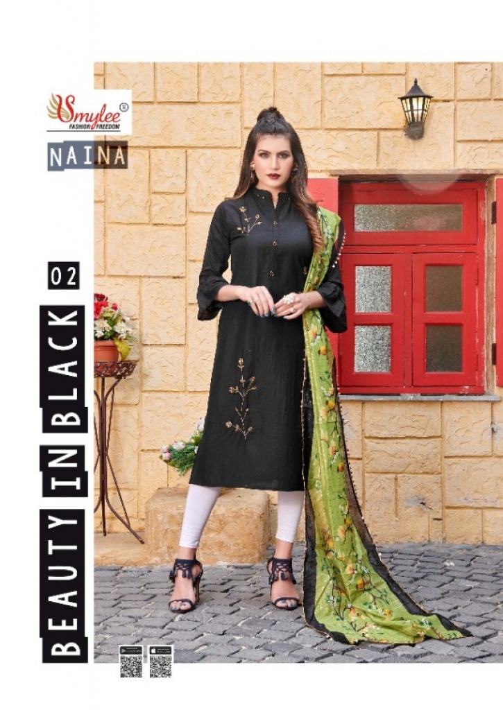 Smylee   presents Naina Designer  Kurti With Dupatta Collection