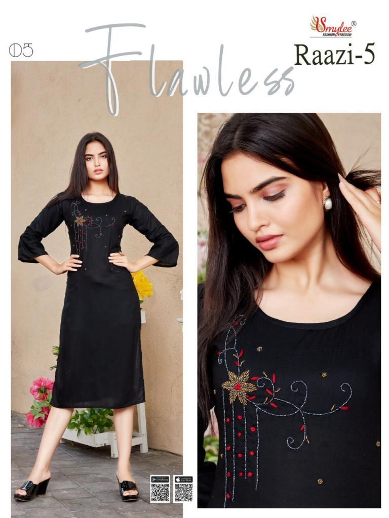 Buy Pink Cotton Embroidered Designer Kurti Online : 88944 - Kurtis & Tunics