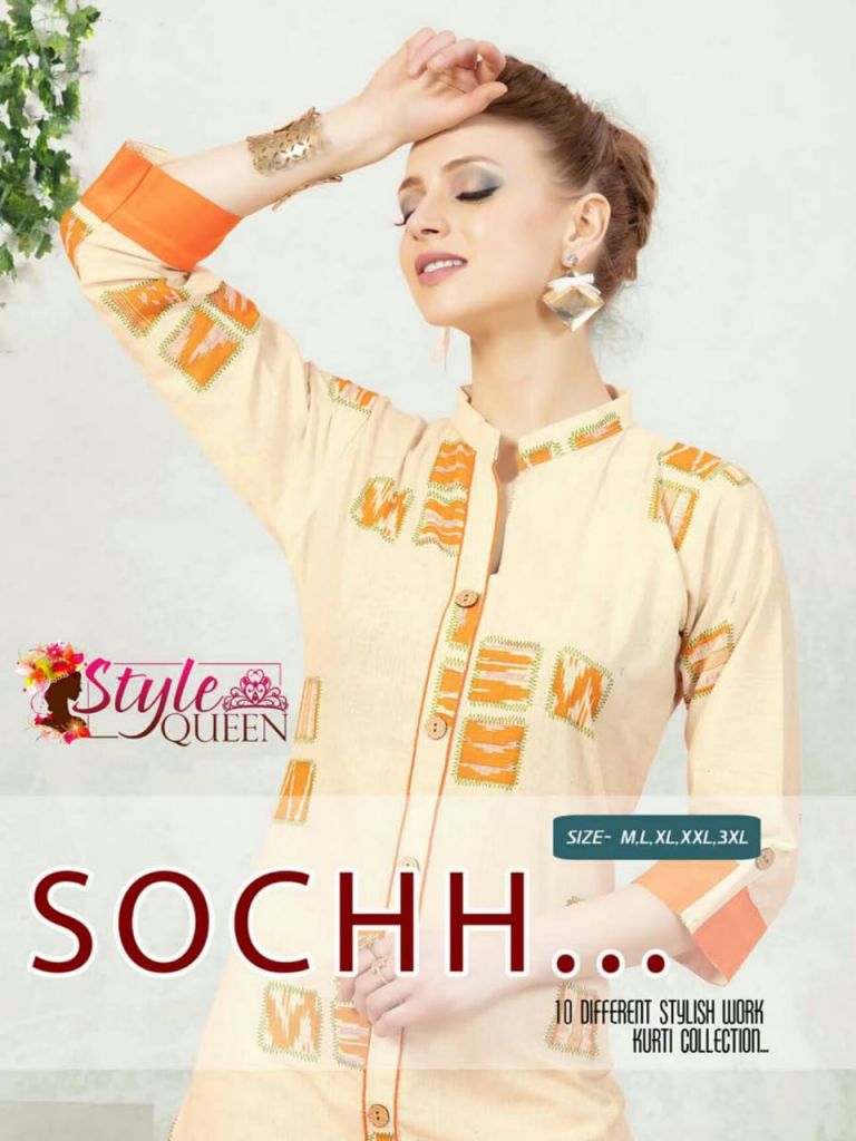 Sochh casual wear cotton kurti collection 