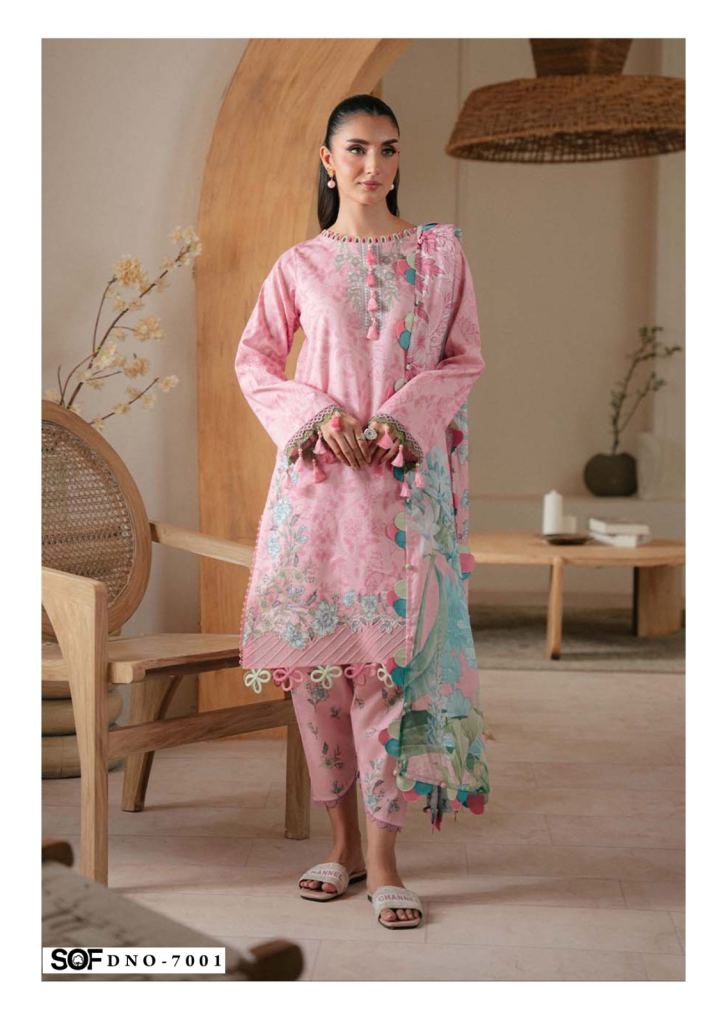 Sof Saira Rizwan Vol 7 Printed Designer Dress Material