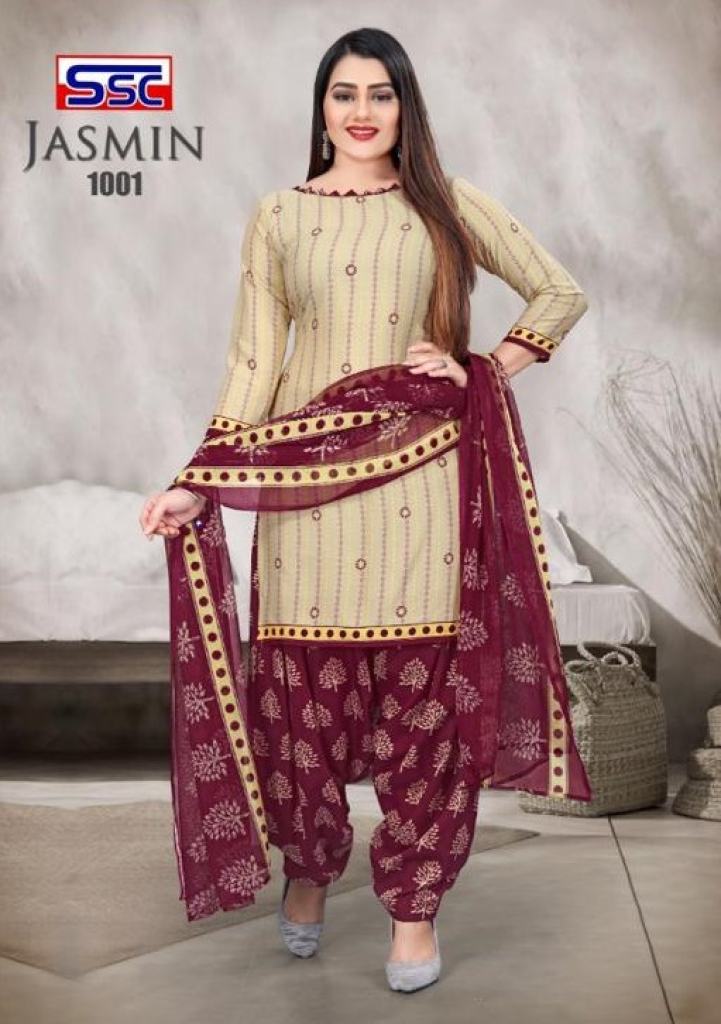 Ssc Jasmin  vol 25 Printed  cotton Dress Material Collection