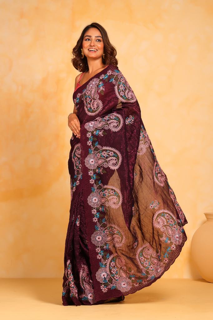 Suhanisha 01  Saree