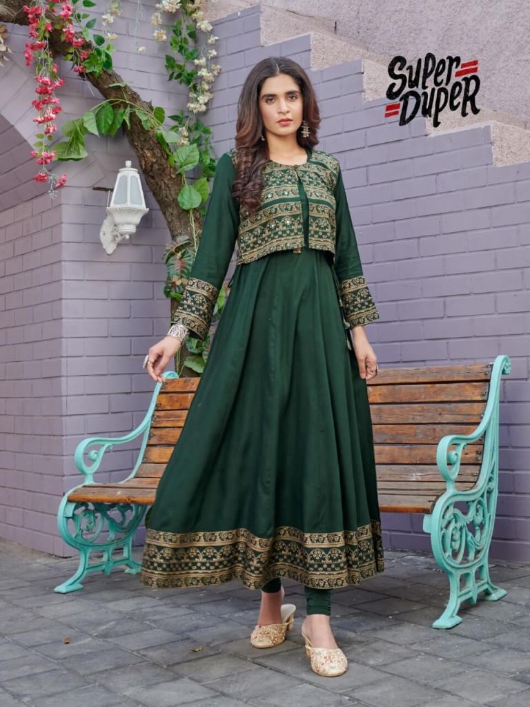  Super  Duper Hit Designer Long Kurtis Collection