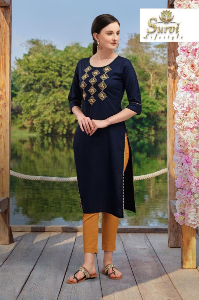 Top Wholesale Brands Kurti Catalog Surat India - ashdesigners.in