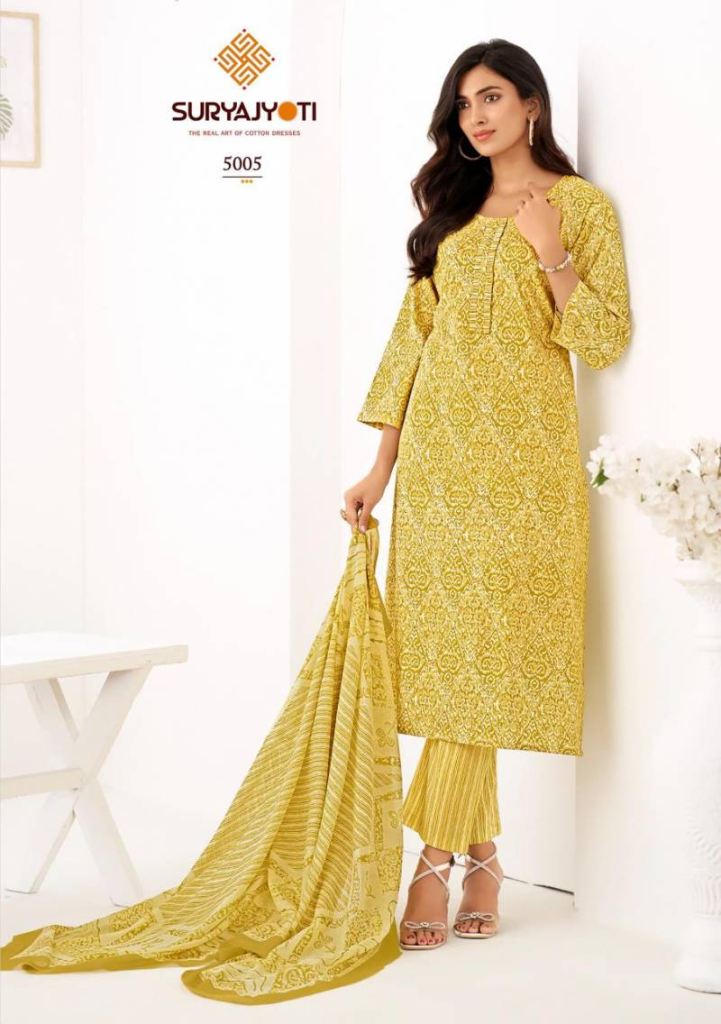 Suryajyoti Ice Look Vol 5 Ready Made Dress materials 