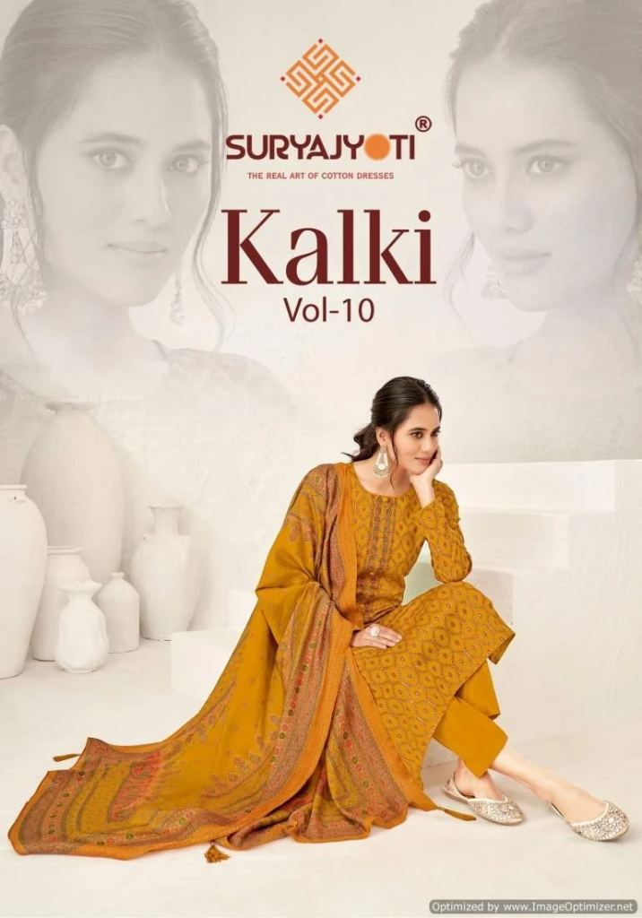 Suryajyoti Kalki Vol 10 Dress Material