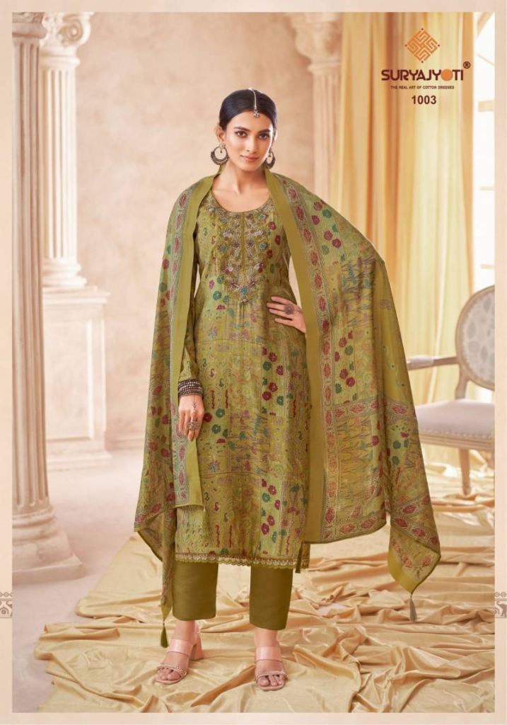 Suryajyoti Kesha Vol 1 Dress Material